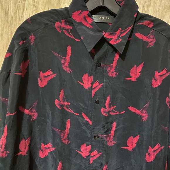 AMIRI Dove Oversized Shirt size M - Picture 4 of 6